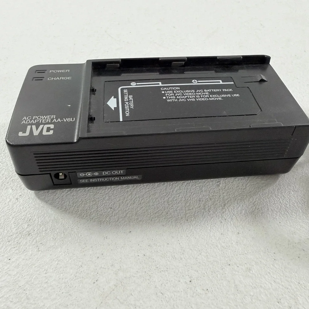 Genuine JVC AA-V6U AC‎ Power Adapter Battery Charger for Camcorder 14V TESTED